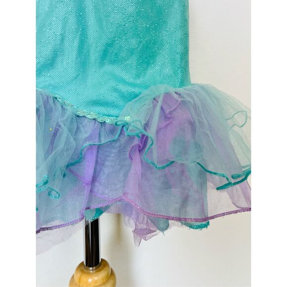 NEW Disney Store Kids Girls 4 Ariel Mermaid Costume - Picture 5 of 7